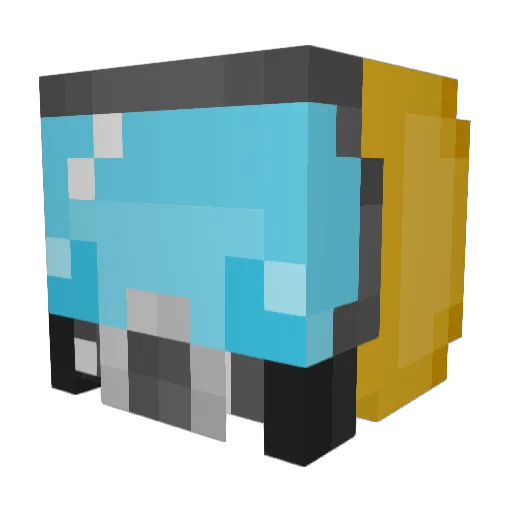 STuffedW0mbat Minecraft avatar head, 3D render