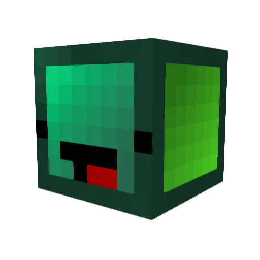 SULTANER5 Minecraft avatar head, 3D render