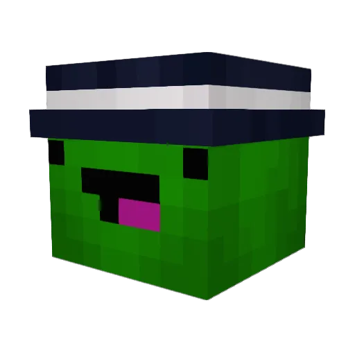 SUPAfly2121 Minecraft avatar head, 3D render