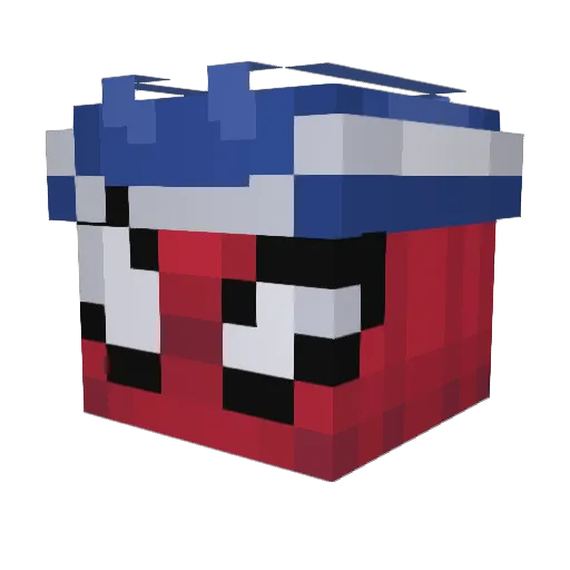 SUPERDIAM0NDKING Minecraft avatar head, 3D render