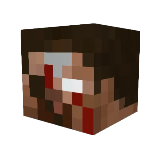 SUPERSONICMAN123 Minecraft avatar head, 3D render
