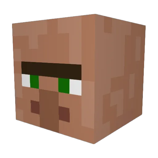 SUPER_BATMAN69 Minecraft avatar head, 3D render