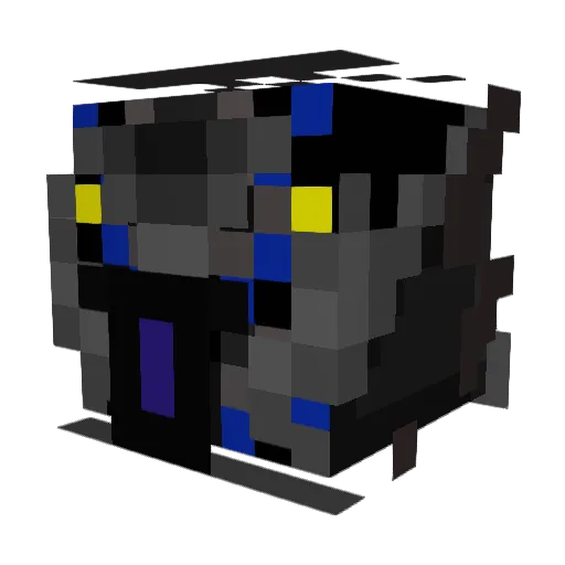SUPERsquidy1 Minecraft avatar head, 3D render