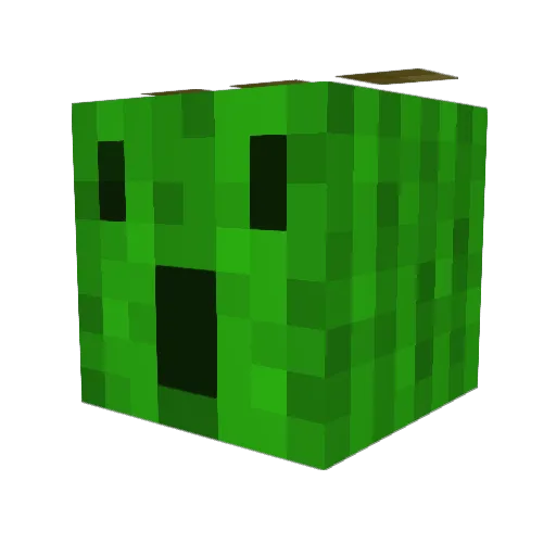 SUTORAIHU Minecraft avatar head, 3D render