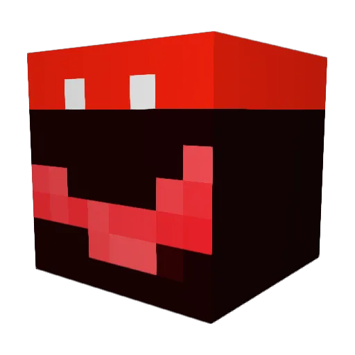 SUUJUU67 Minecraft avatar head, 3D render