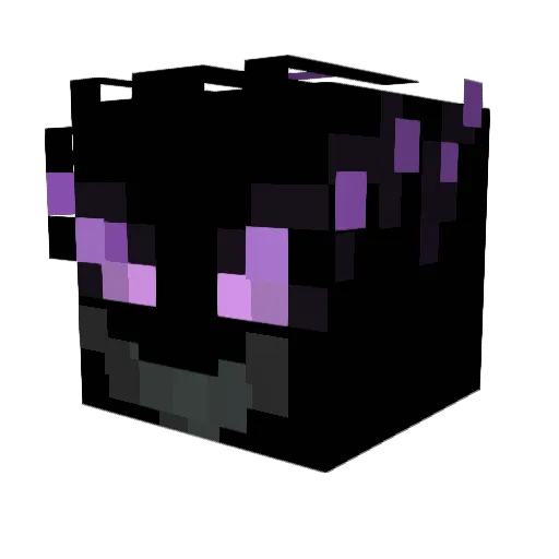 SUlCID3 Minecraft avatar head, 3D render