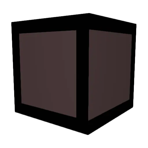 SVL3M Minecraft avatar head, 3D render