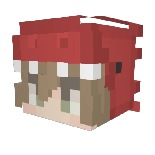 SWAGBOY_HN Minecraft avatar head, 3D render
