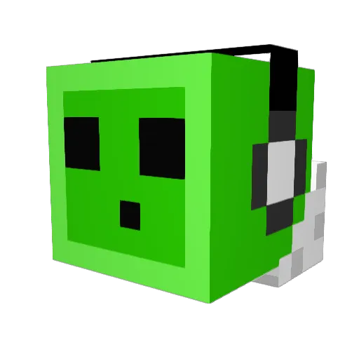 SWAT_B0SS Minecraft avatar head, 3D render