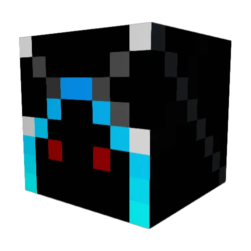 SWE_LINUS Minecraft avatar head, 3D render