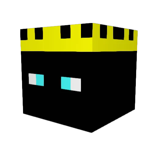 SWF_Weiser Minecraft avatar head, 3D render