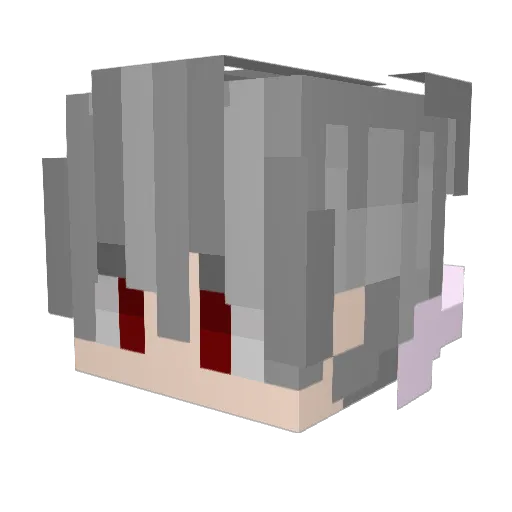 SWINGEX Minecraft avatar head, 3D render