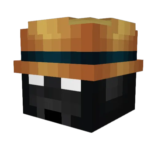 SWLegende Minecraft avatar head, 3D render