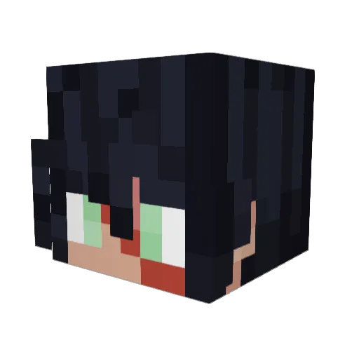 SWORDYYYYY Minecraft avatar head, 3D render