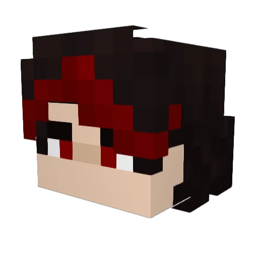 SWOSGENE Minecraft avatar head, 3D render
