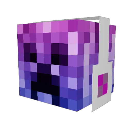 SWRogers Minecraft avatar head, 3D render
