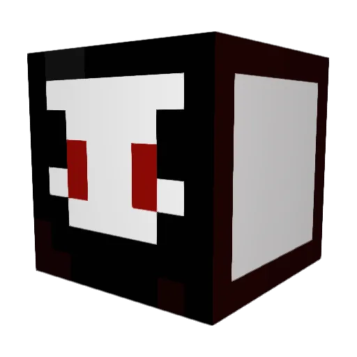 SWnas Minecraft avatar head, 3D render