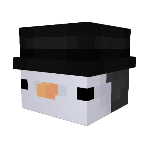 SWr4ssy Minecraft avatar head, 3D render