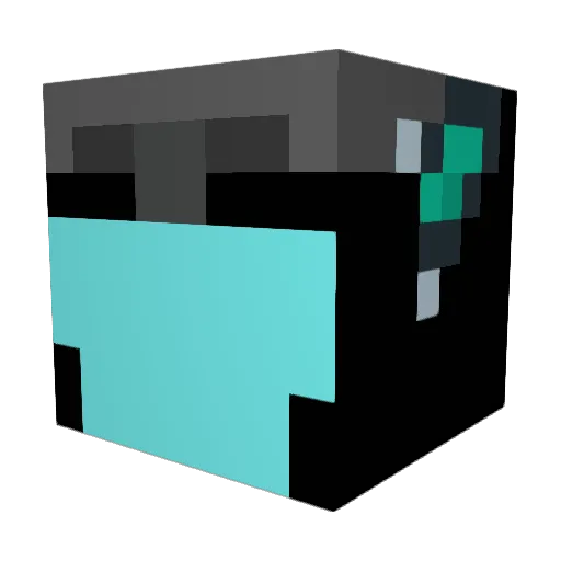 SWright23 Minecraft avatar head, 3D render