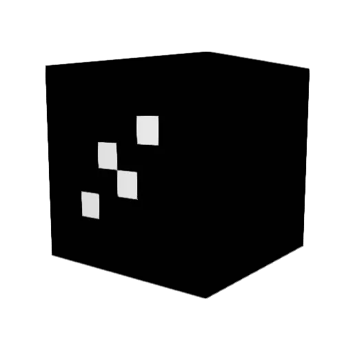 SXrxcy Minecraft avatar head, 3D render