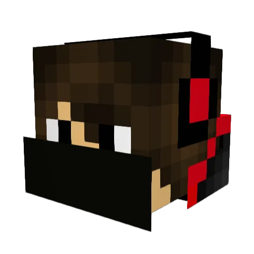 SYUUTO0902 Minecraft avatar head, 3D render