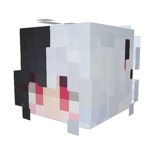 SYowhy_ Minecraft avatar head, 3D render