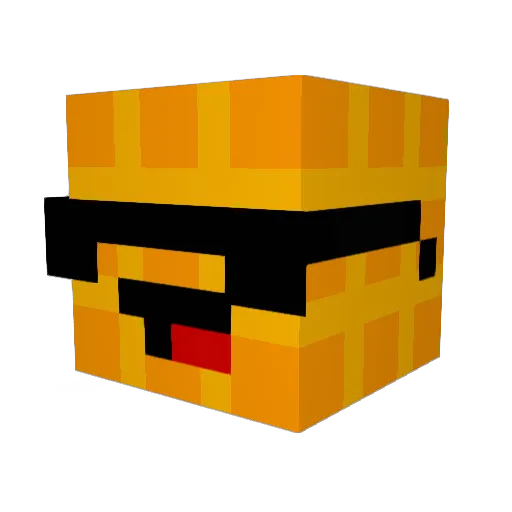 SYroup Minecraft avatar head, 3D render