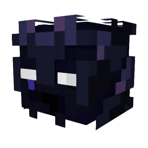 SZ08 Minecraft avatar head, 3D render