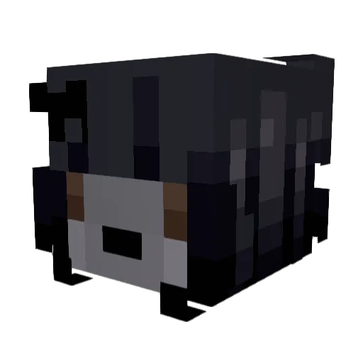 SZODE Minecraft avatar head, 3D render