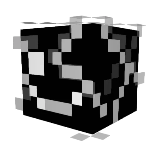 SZSD666 Minecraft avatar head, 3D render