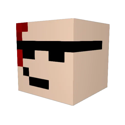 SZYMISZYMISZYMI Minecraft avatar head, 3D render