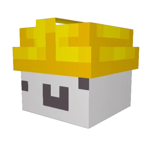 SZulcyk Minecraft avatar head, 3D render