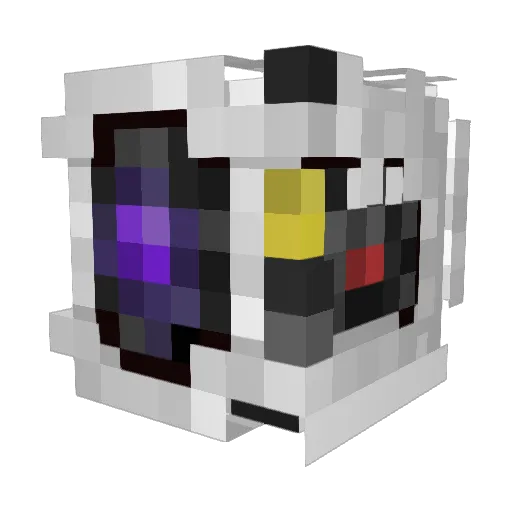 S_Aphe Minecraft avatar head, 3D render