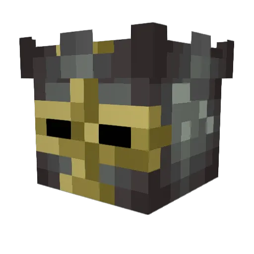 S_Diplan Minecraft avatar head, 3D render