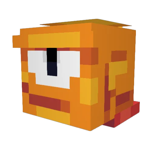 S_Elb Minecraft avatar head, 3D render