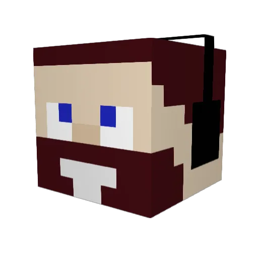S_G_Griffin Minecraft avatar head, 3D render