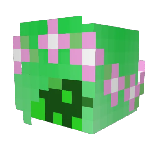 S_K_Eire Minecraft avatar head, 3D render