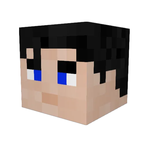 S_Lerma Minecraft avatar head, 3D render