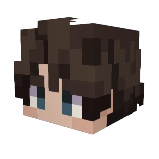 S_Mxti Minecraft avatar head, 3D render