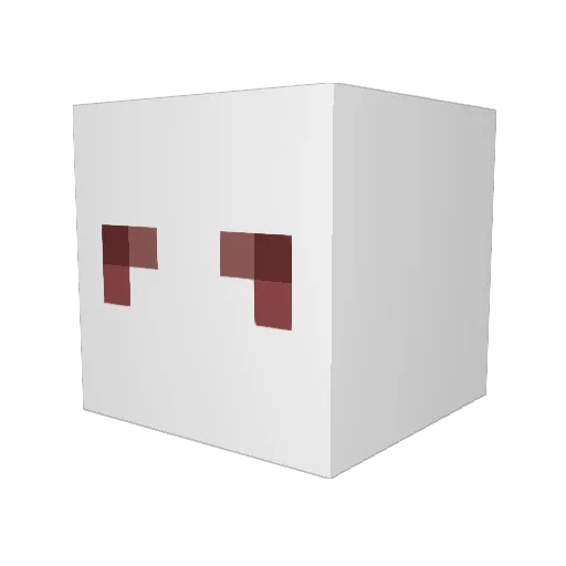S_SOI Minecraft avatar head, 3D render