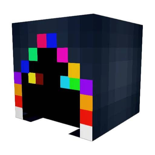 S_S_Tier Minecraft avatar head, 3D render