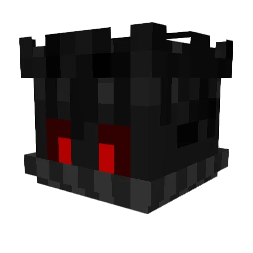 S_Seraphic Minecraft avatar head, 3D render