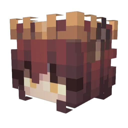 S_nail_ Minecraft avatar head, 3D render