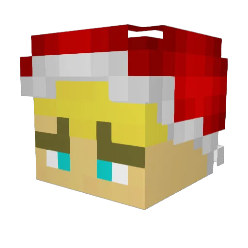 S_ndm_nn Minecraft avatar head, 3D render