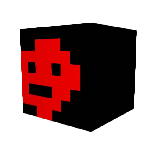 SaBr0 Minecraft avatar head, 3D render