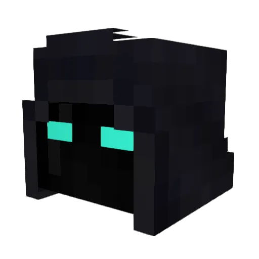SaDJ312 Minecraft avatar head, 3D render