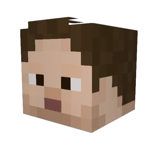 SaIfetka5 Minecraft avatar head, 3D render