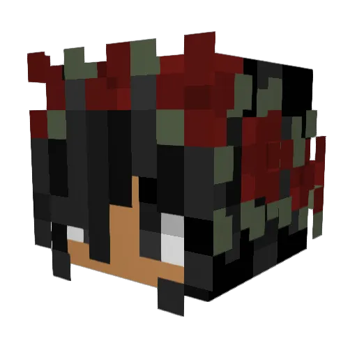 SaKiwi2002 Minecraft avatar head, 3D render