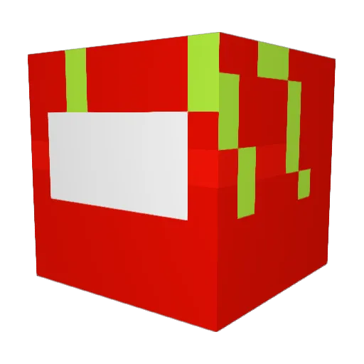 SaLtw Minecraft avatar head, 3D render