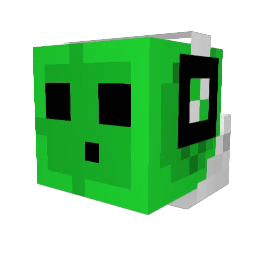 SaM0Var Minecraft avatar head, 3D render